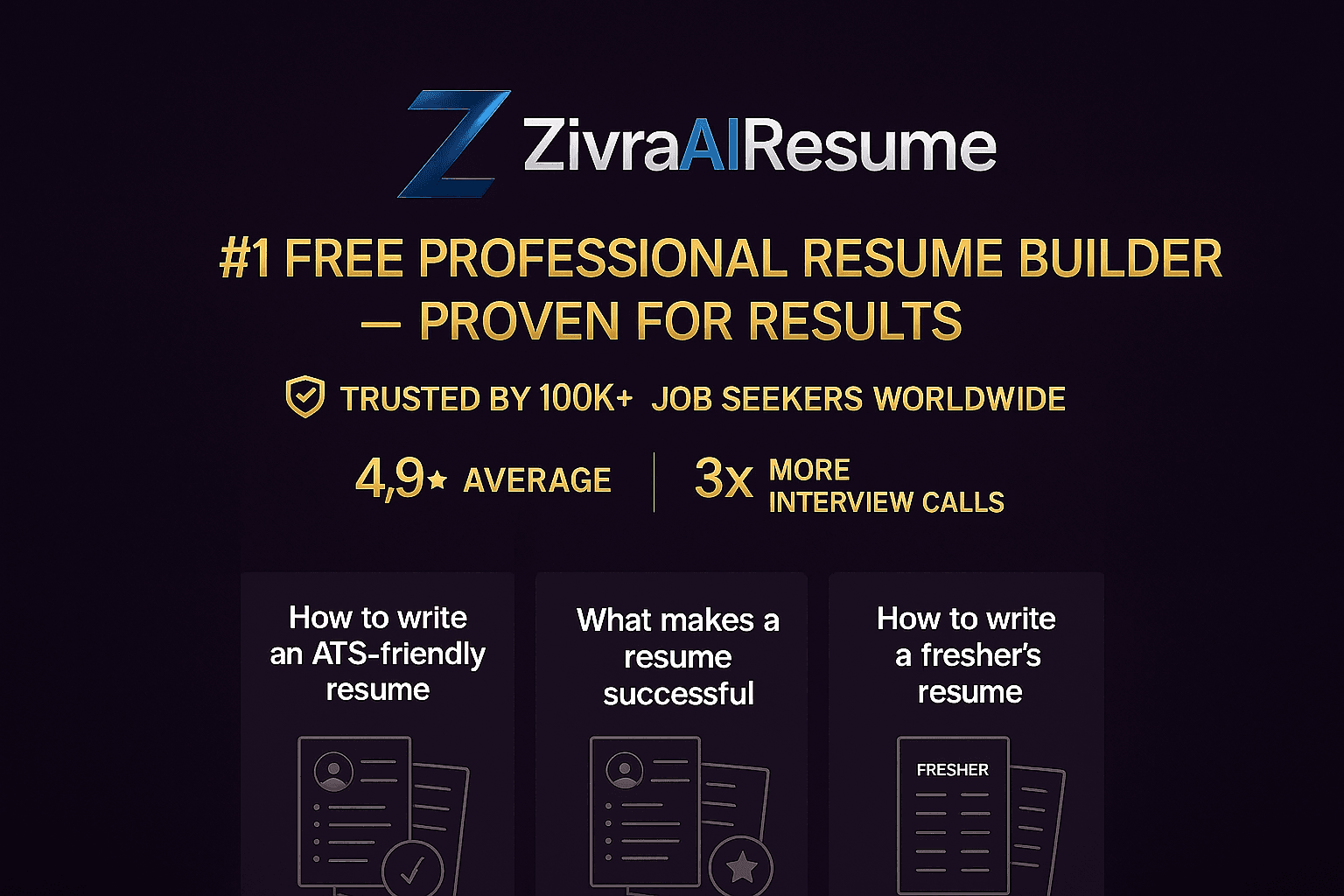 Resume preview front